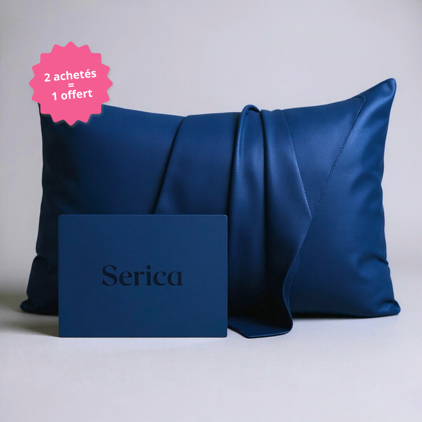 Taie d'oreiller 100% soie de mûrier