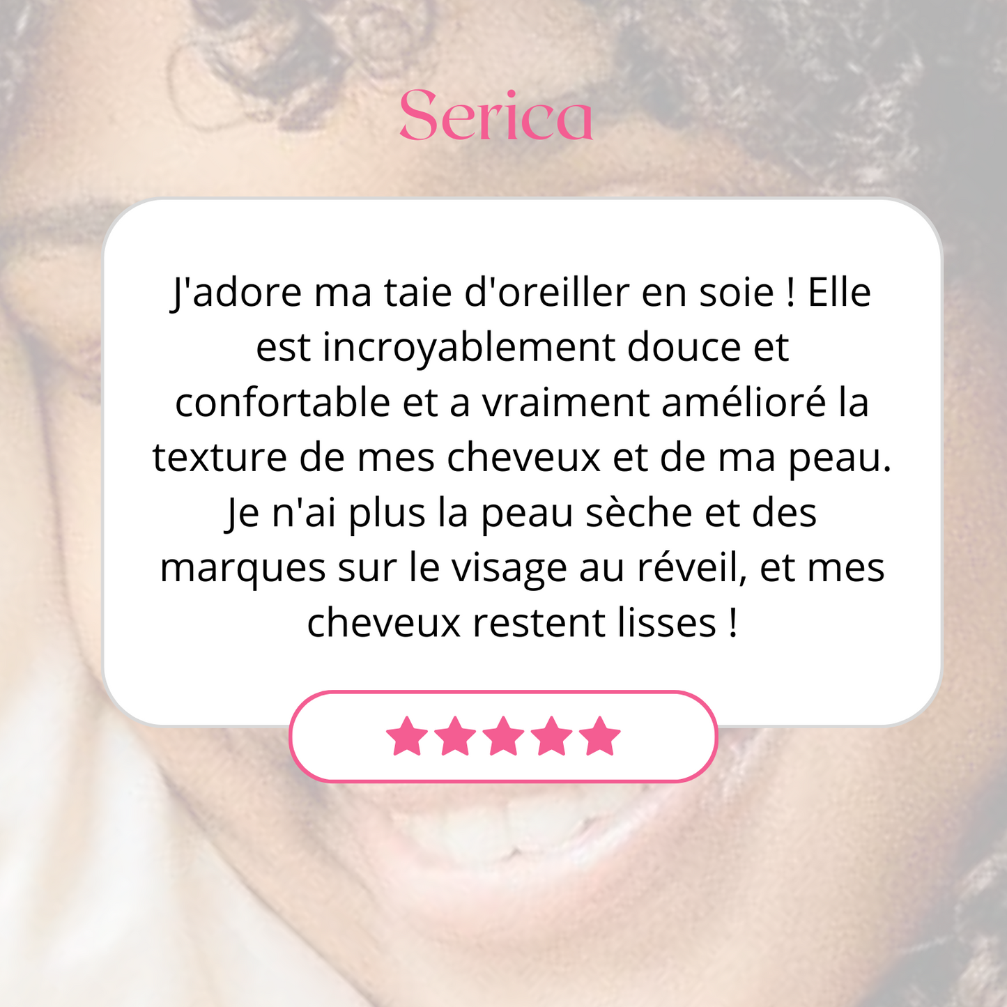 Taie d'oreiller 100% soie de mûrier